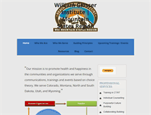 Tablet Screenshot of glassermsr.com